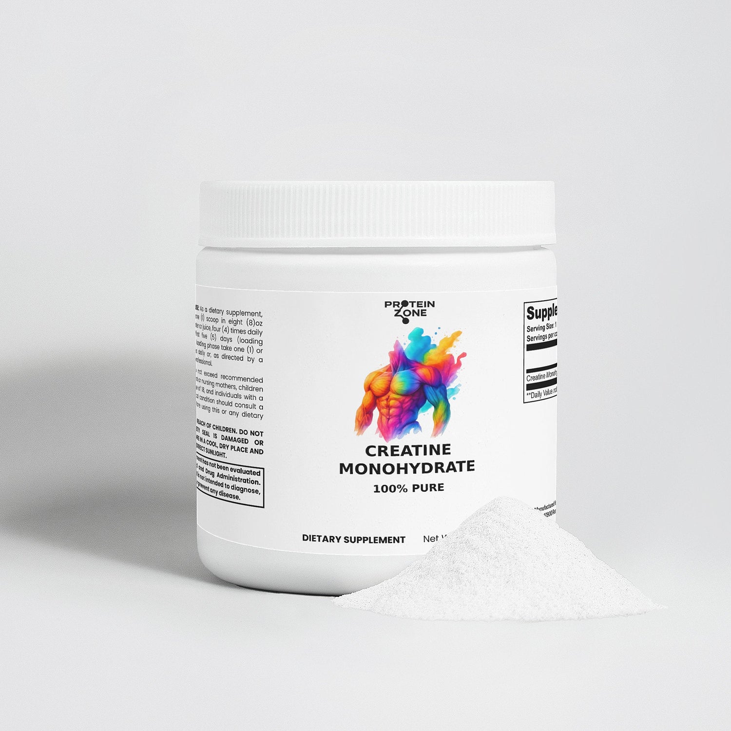Pure Creatine Monohydrate | Strength &amp; Muscle Performance by Protein Zone
