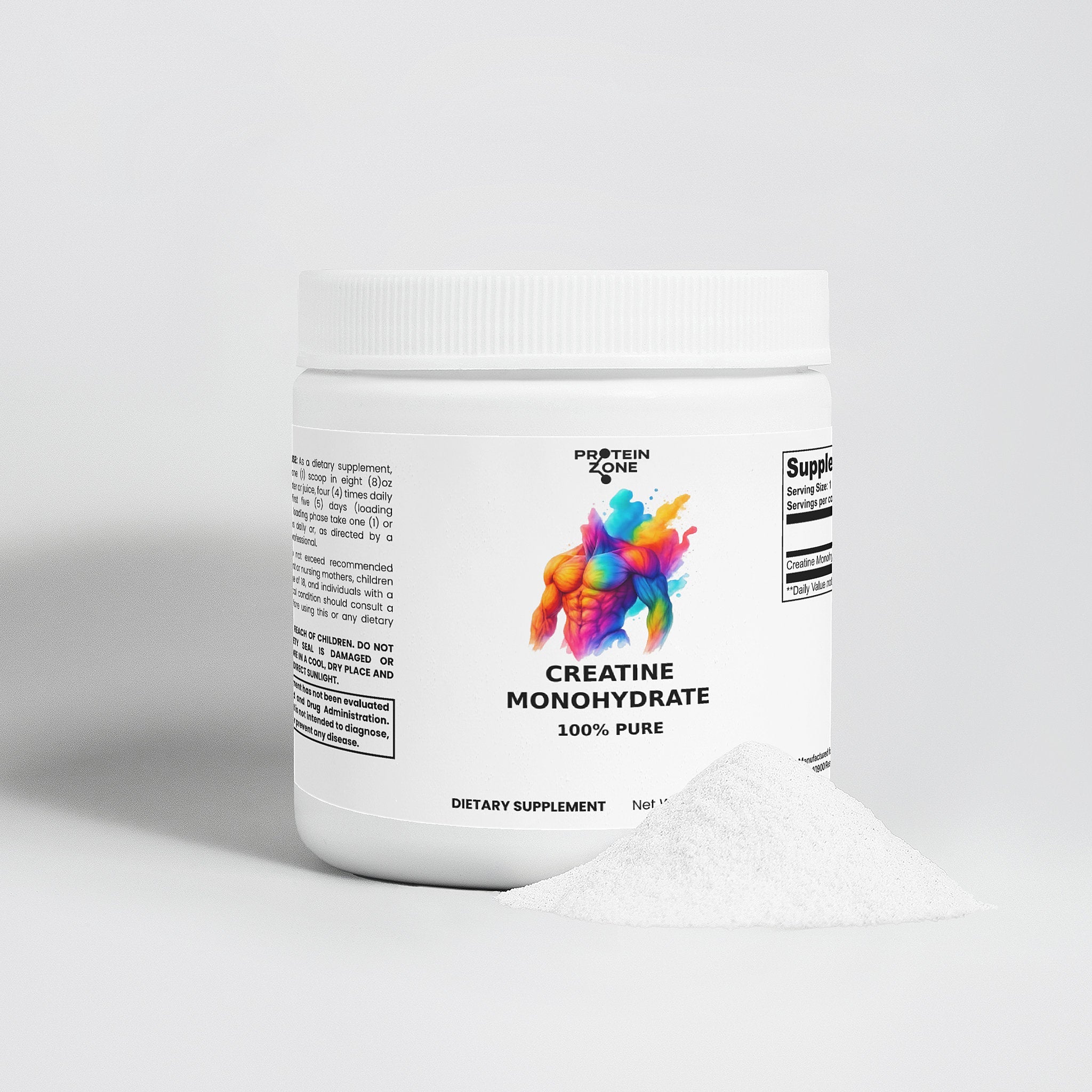 Pure Creatine Monohydrate | Strength &amp; Muscle Performance by Protein Zone