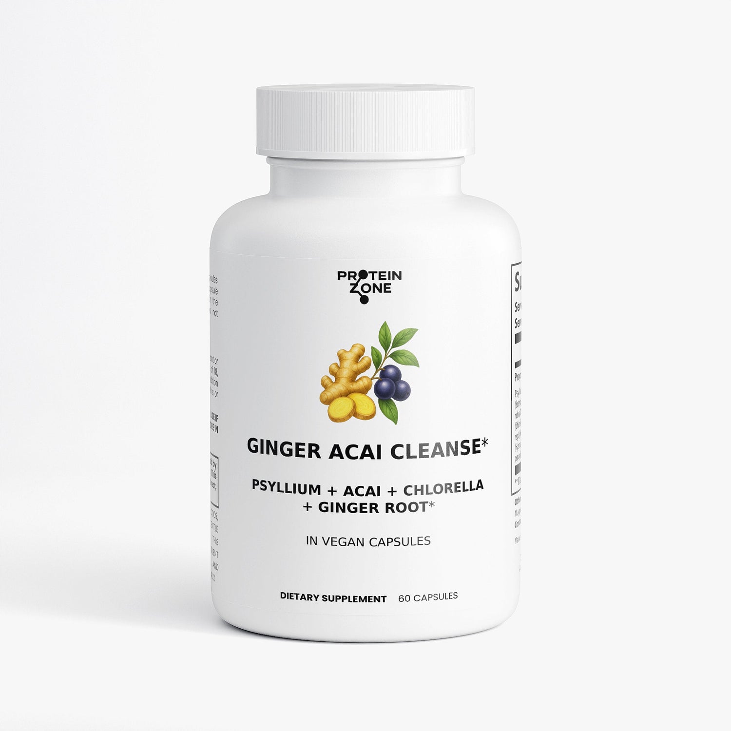 Ginger Acai Cleanse | Natural Detox &amp; Digestive Support by Protein Zone