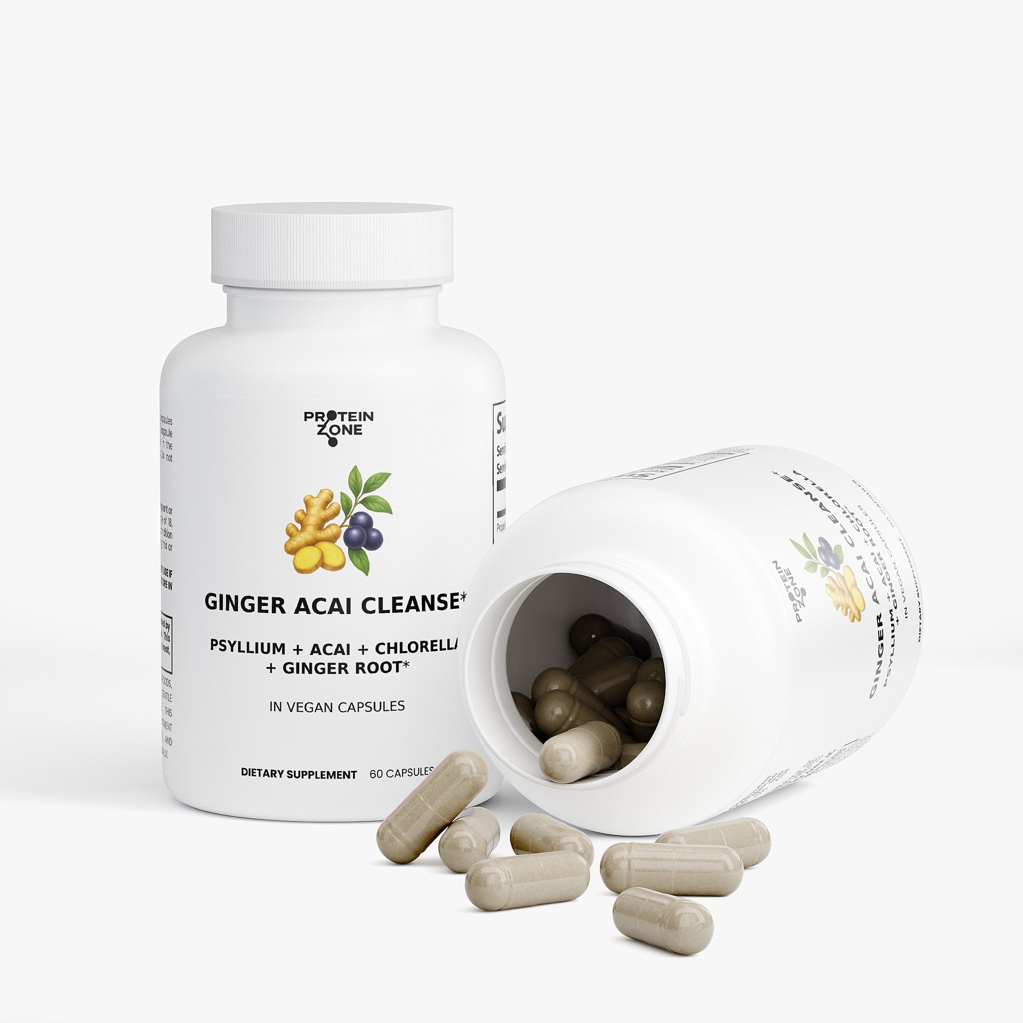 Ginger Acai Cleanse | Natural Detox &amp; Digestive Support by Protein Zone