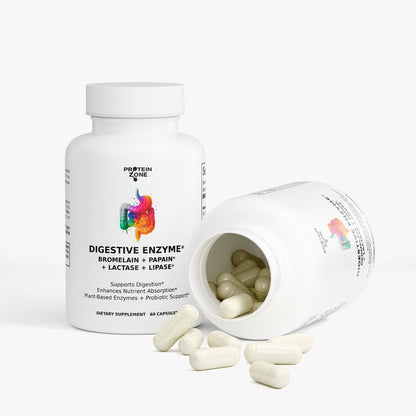 Digestive Enzyme Pro Blend | Broad Spectrum Support for Bloating by Protein Zone
