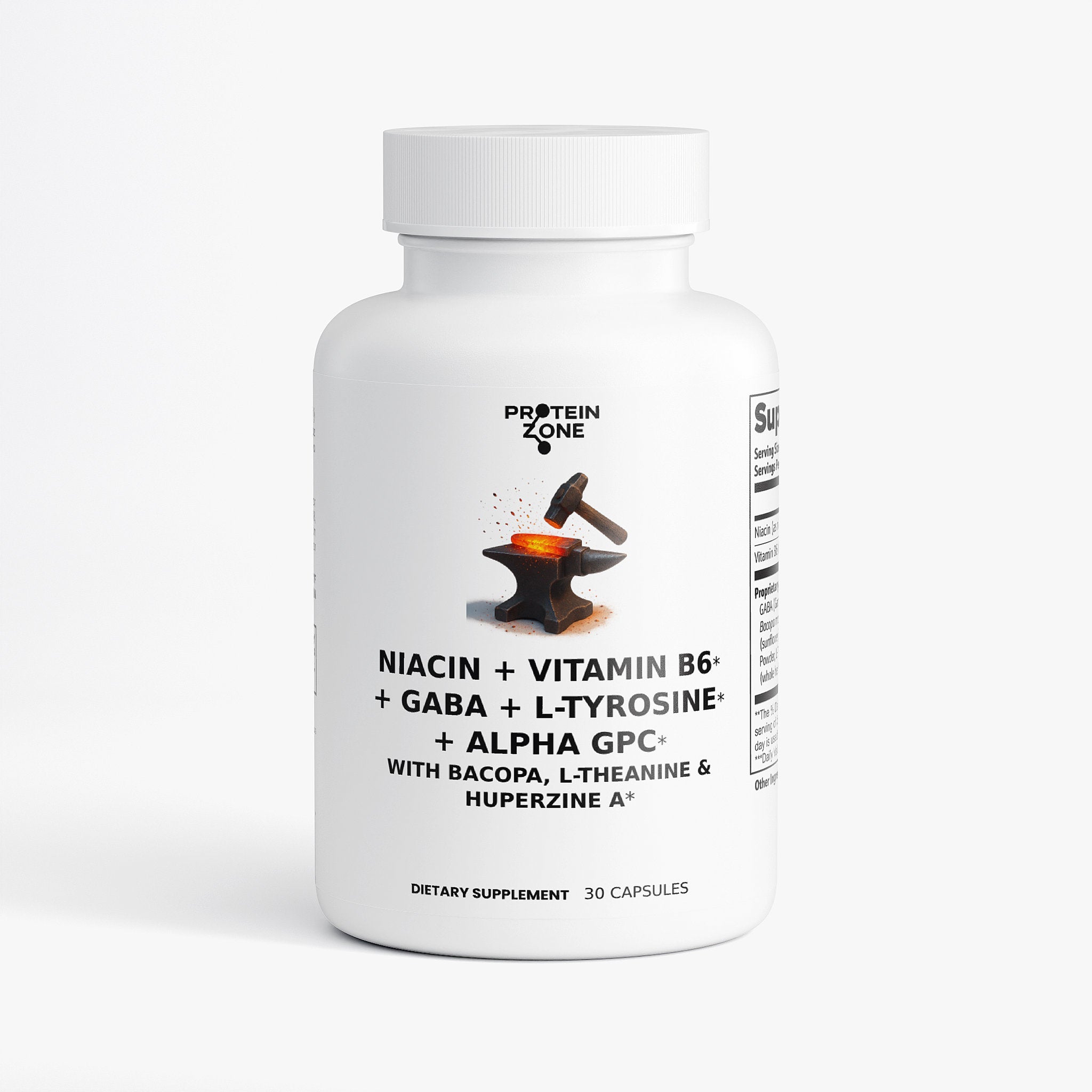 Mind Forge | Premium Nootropic Stack for Focus &amp; Mental Clarity by Protein Zone