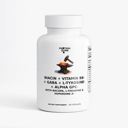Mind Forge | Premium Nootropic Stack for Focus &amp; Mental Clarity by Protein Zone