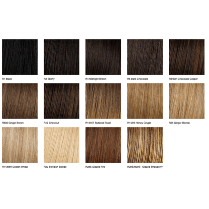 Hairdo 18" Simply Straight Wrap-Around Ponytail, Color RL12/22 Cappuccino