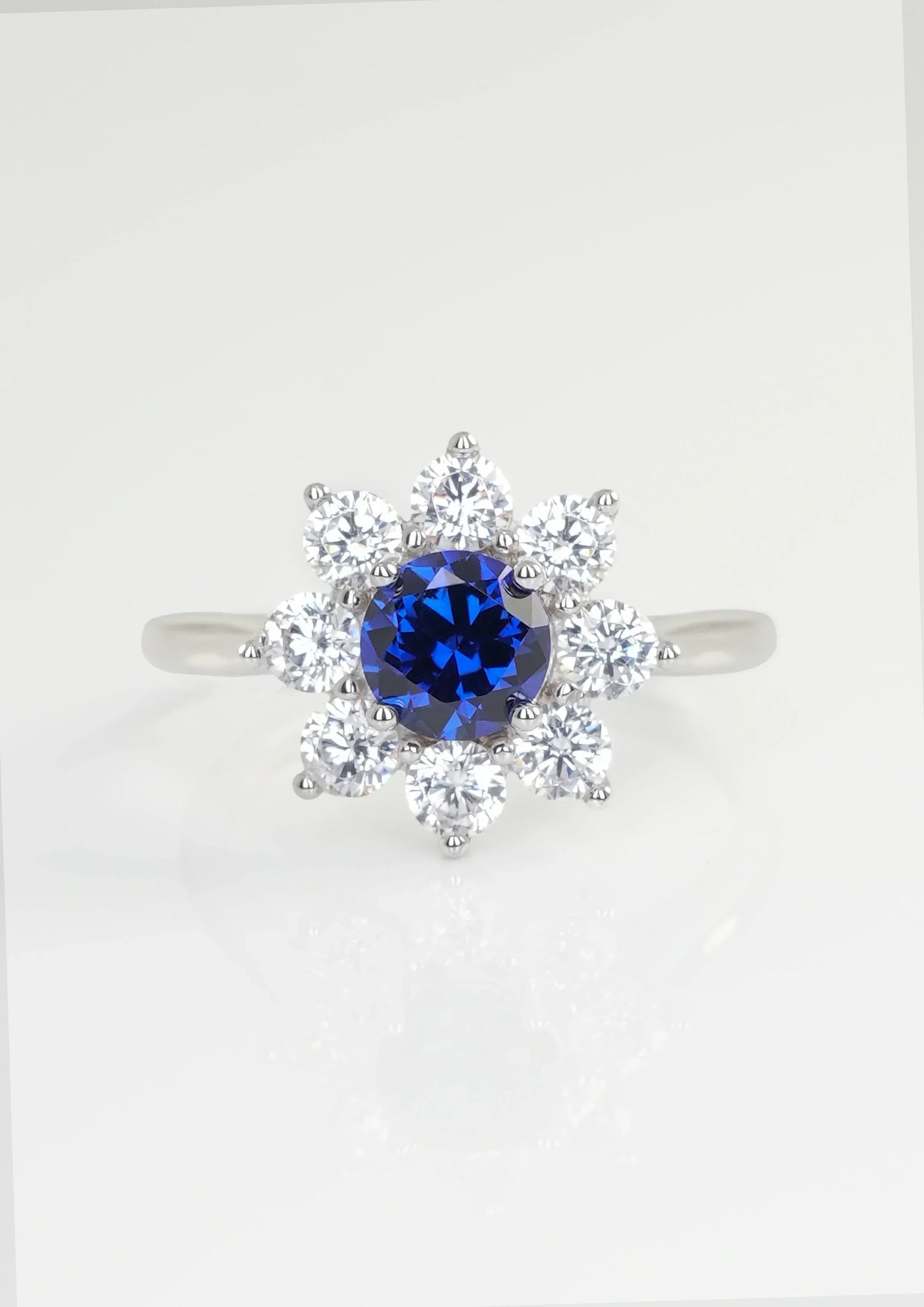 Exquisite Sapphire Ring - Blue Rhyme Starlight by LINTICO
