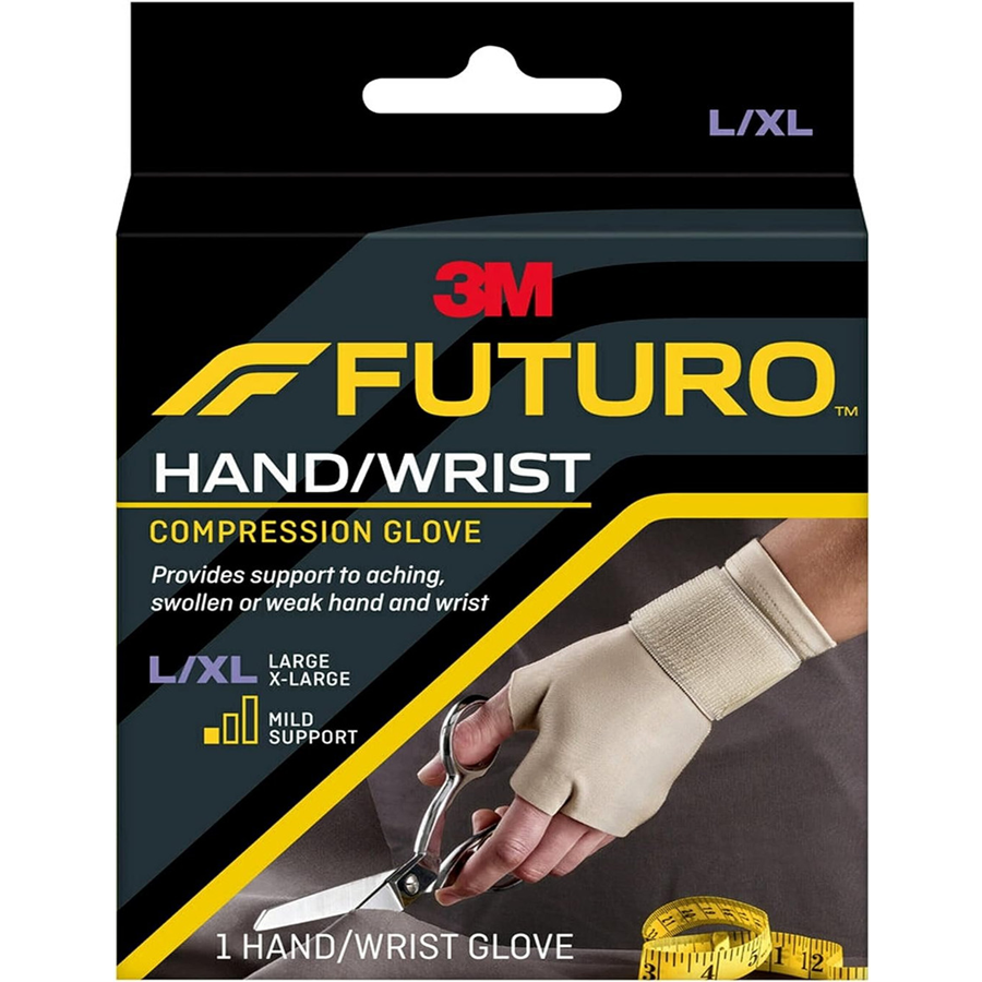 Futuro Hand And Wrist Compression Glove, Large/XL by Pasteur Pharmacy