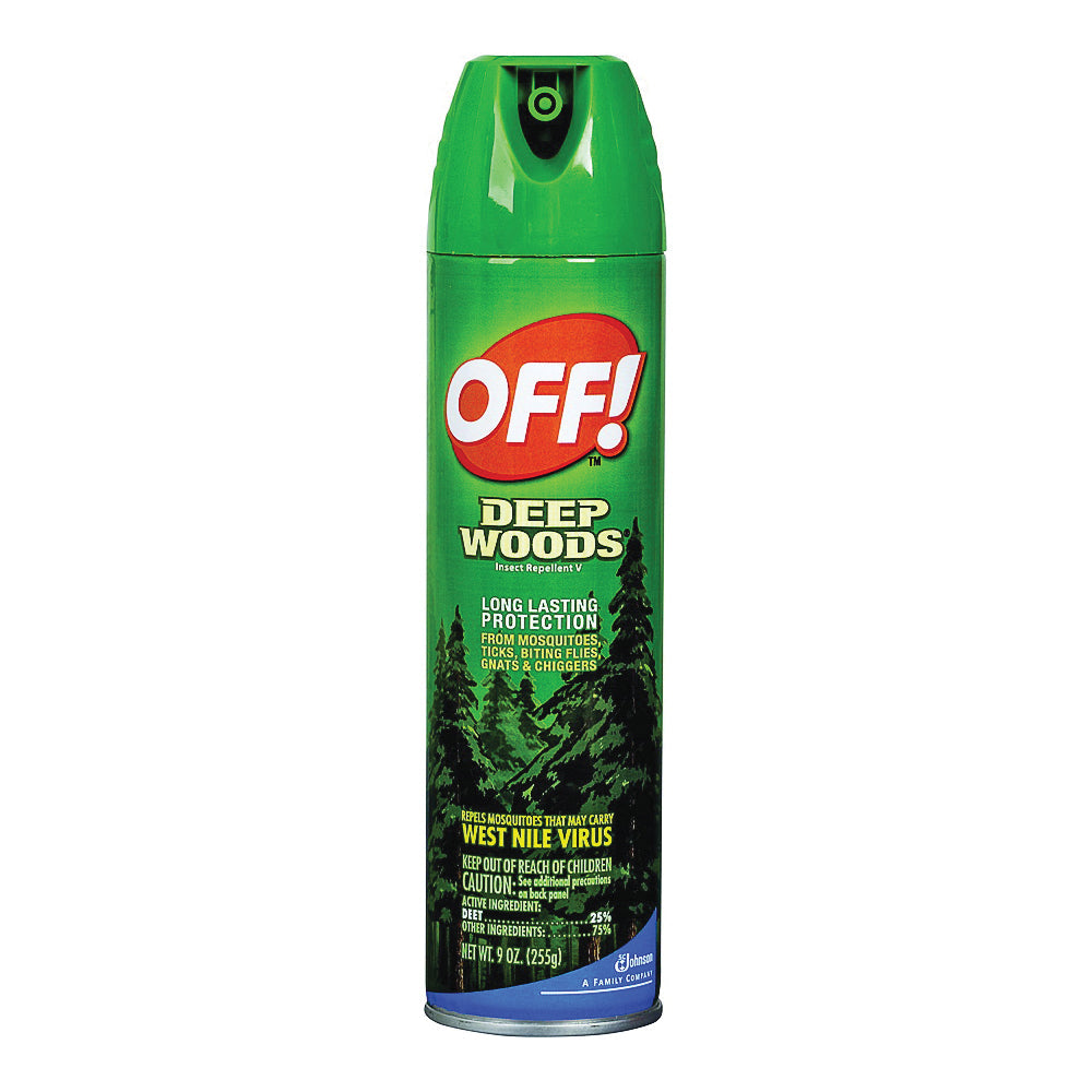 Off! Deep Woods Insect Repellent Aerosol Spray, 9 Oz by Pasteur Pharmacy