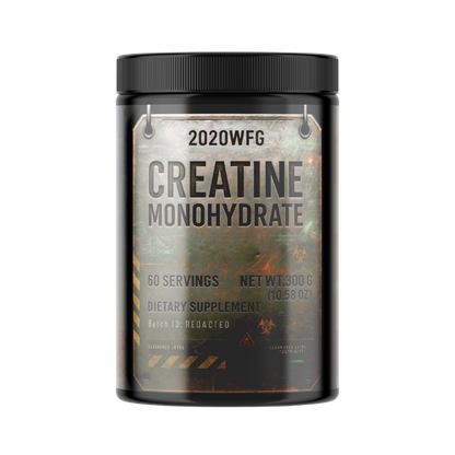 CREATINE MONOHYDRATE: Bio-Enhanced Muscle Fuel – 60 Servings by 2020WFG