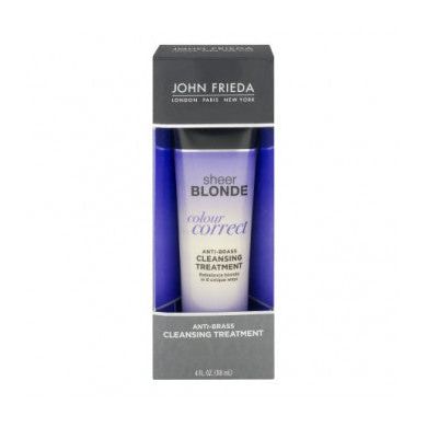 John Frieda Pura Rubia Corregir El Color De Anti-Latón Tratamiento De 4 Oz (Pack De 4) by Pasteur Pharmacy
