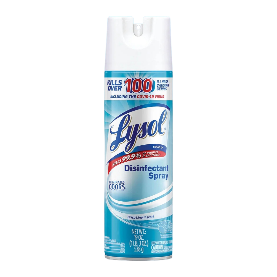 Lysol Disinfectant Spray Linen Scent (19oz) by Farmacias Savia