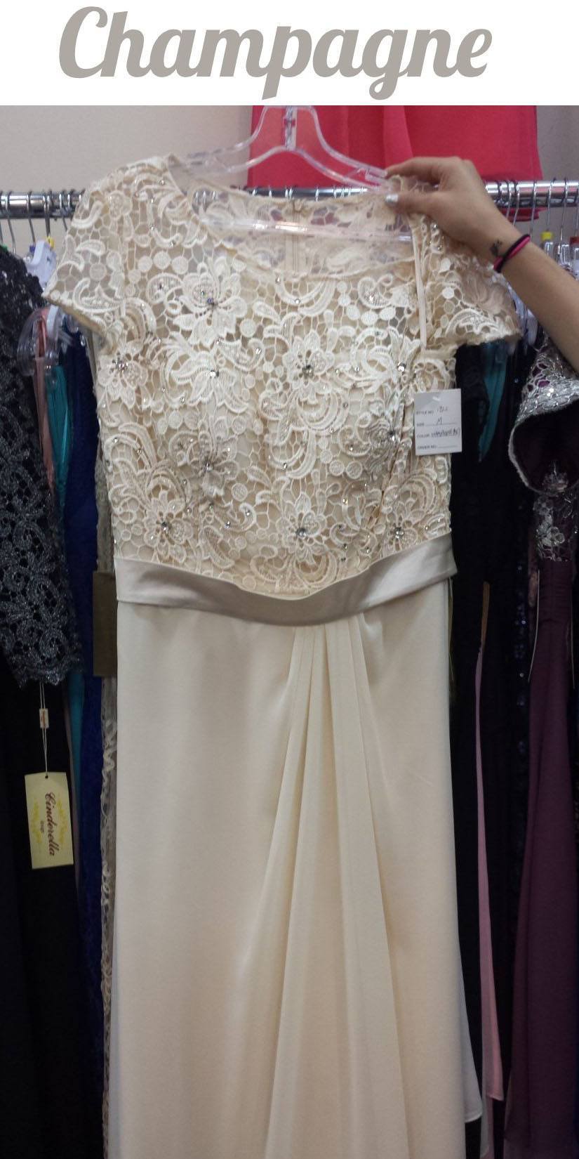 CLEARANCE - Cinderella Divine 1922 Long Dress Short Sleeve (Size 4XL) by DiscountDressShop