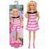 Barbie 65th Anniversary Fashion Doll Striped Dress by Farmacias Savia