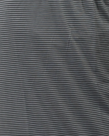 Modest Midi Pencil Skirt Below the Knee with Elastic Waist - Striped Pattern by Kosher Casual USA