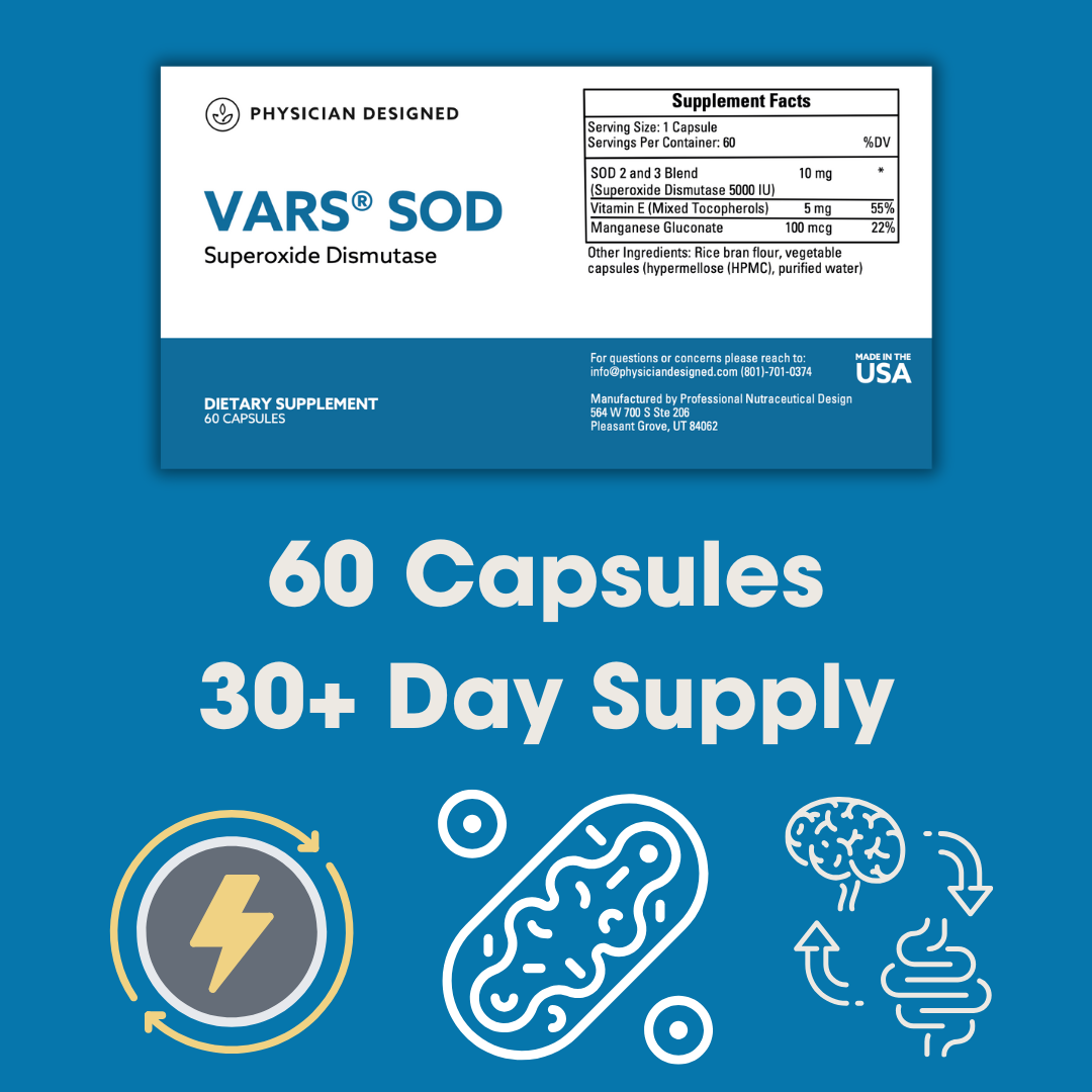 VARS SOD (formerly known as SOD Booster) by Physician Designed™