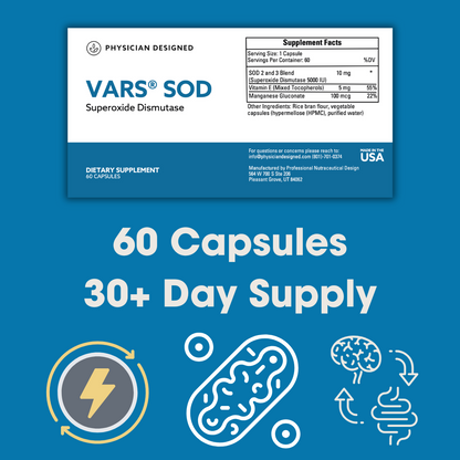 VARS SOD (formerly known as SOD Booster) by Physician Designed™