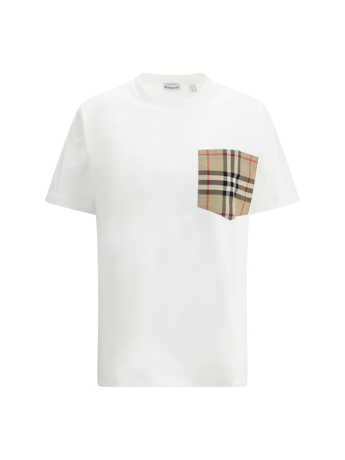 Burberry Women Archive Check Pocket T-Shirt by Luosophy