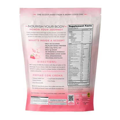 Lean Plant Protein by ONE SOL™ | Natural Plant Based Supplements
