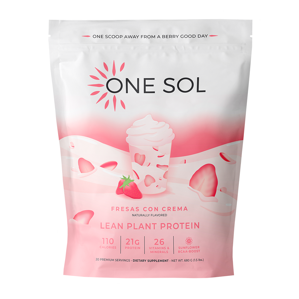 Lean Plant Protein by ONE SOL™ | Natural Plant Based Supplements