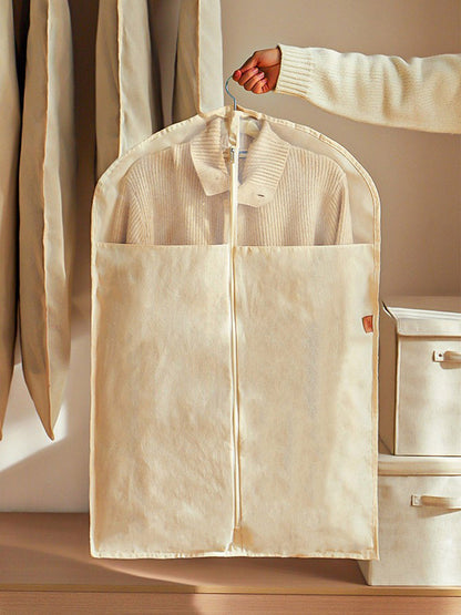 Linen Cotton Clear Window Dust-Proof Storage Bags by LINTICO