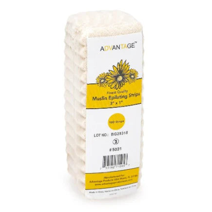 Advantange Muslin Epilating Strips 3&