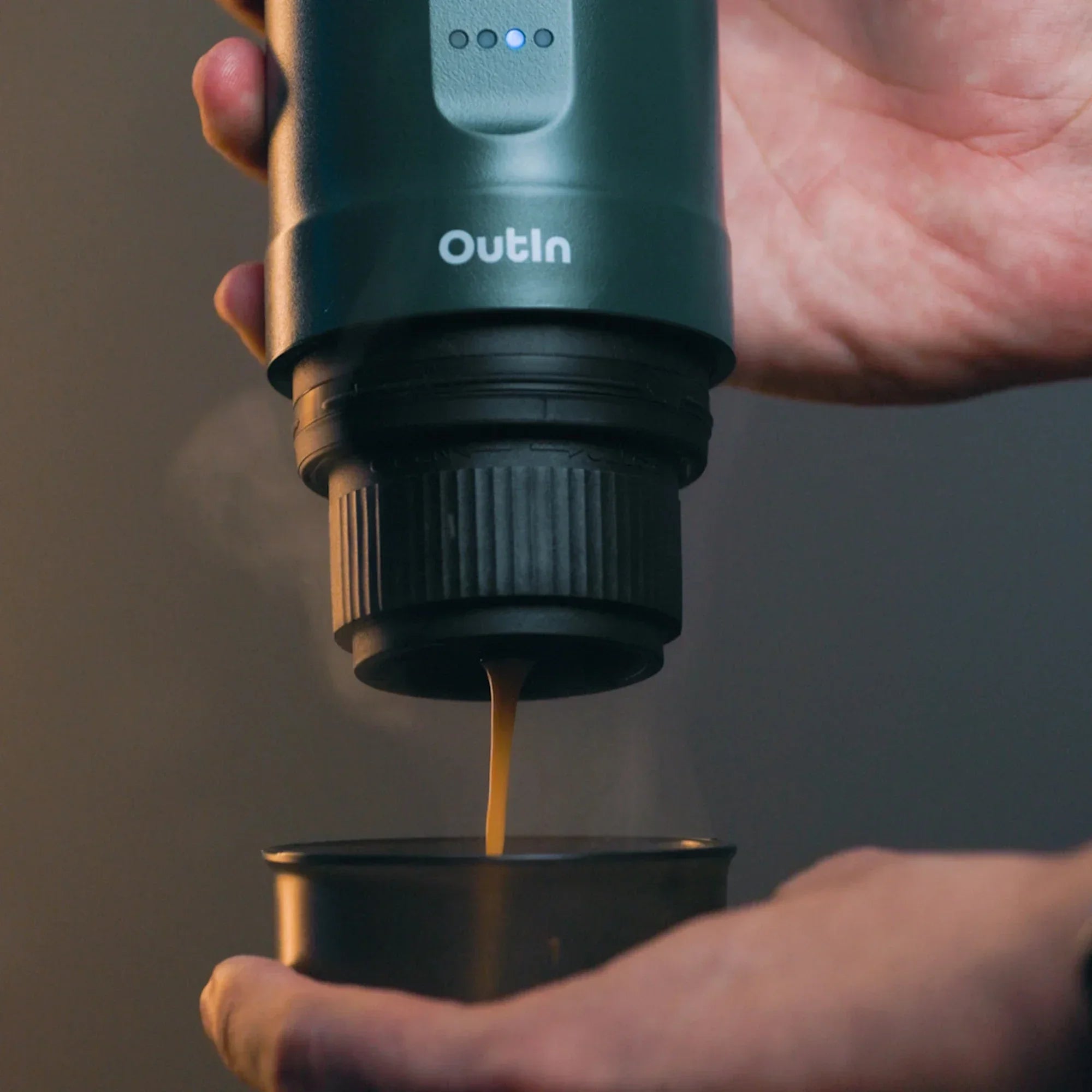 Nano Portable Espresso Machine (OutIn Teal) by OutIn