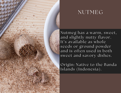 Ground Nutmeg by Spice Wheel
