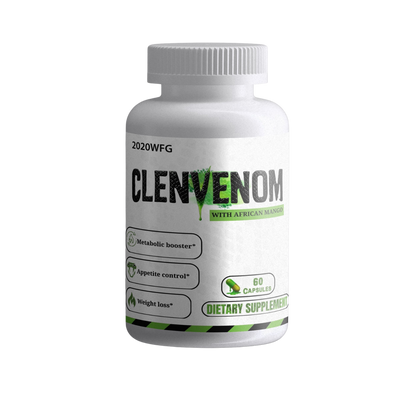 CLENVENOM: Thermogenic Complex | 60 Capsules - Green Tea Extract, Raspberry Ketones &amp; Natural Energy Support by 2020WFG