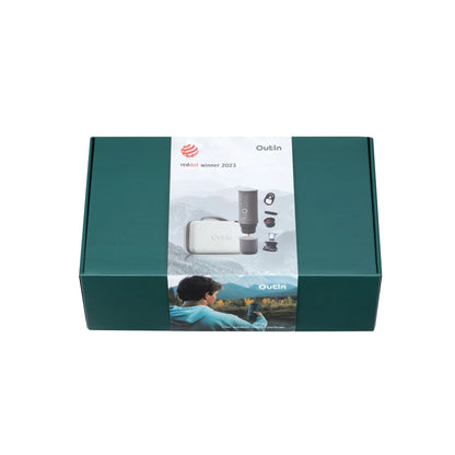 Traveler Espresso Gift Set (Forest Green) by OutIn