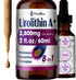 Urolithin A Supplement 2800 mg Liquid Drops | with Trans-Resveratrol, Collagen Peptides, Pomegranate Extract, Hyaluronic Acid, Vitamin E & C by FreshDrinkUS - Natural and Premium Herbal Tea