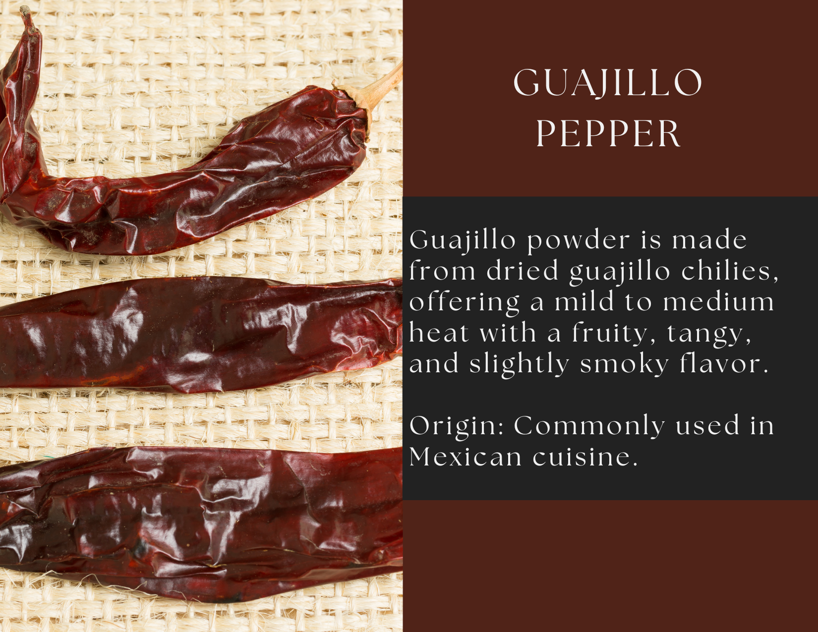 Guajillo Powder by Spice Wheel