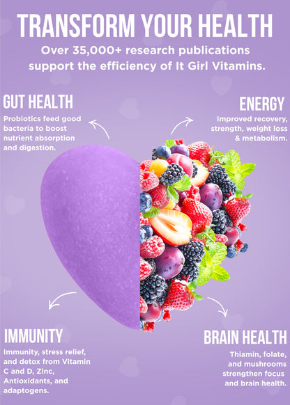 It Girl Gut Glow Up - Inside, Out. by It Girl Vitamins