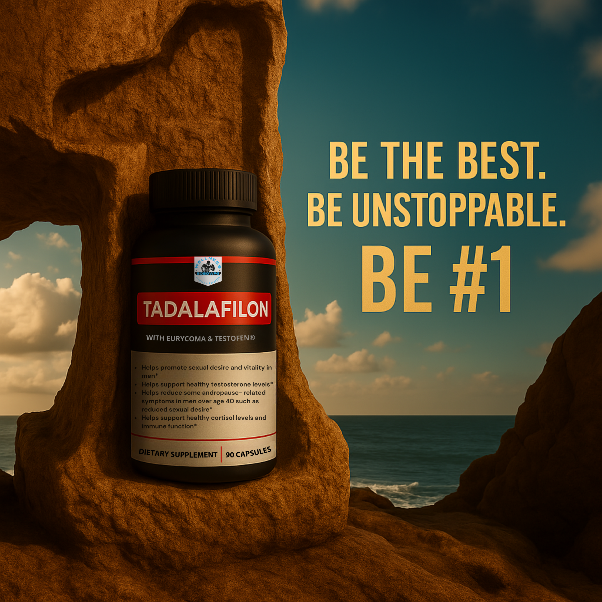 TADALAFILON – Elite Natural Testosterone &amp; Vitality Enhancer by 2020WFG