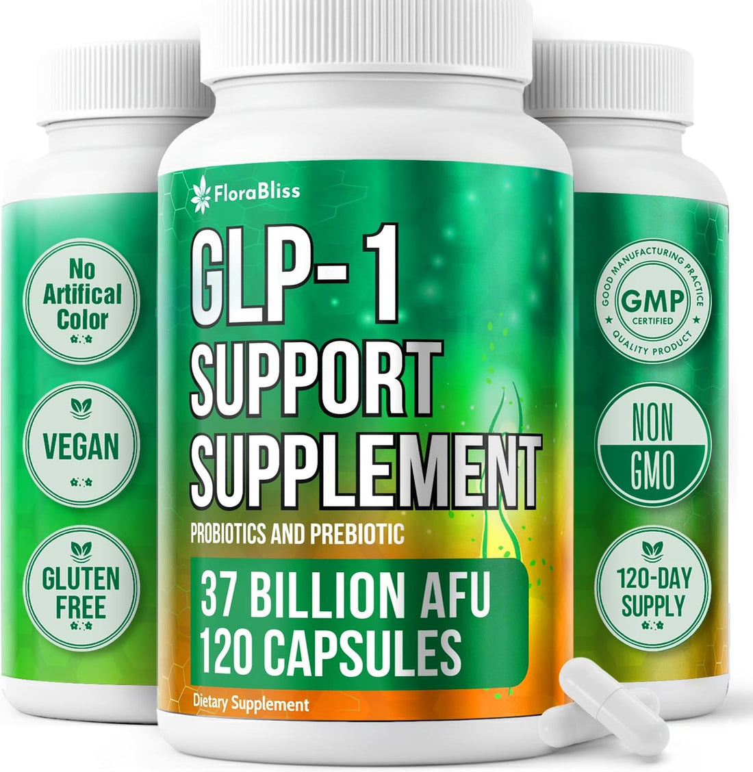 Natural Support Formula | 37 Billion Probiotics – Natural Akkermansia, Chicory Inulin, Berberine - Vitamin D &amp; B2 by FreshDrinkUS - Natural and Premium Herbal Tea