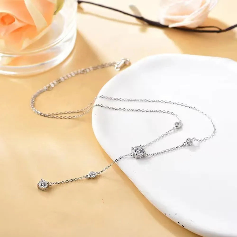 1.5 Carat Sparkala™ 925 Sterling Silver Necklace by Sparkala