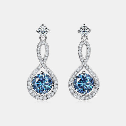 1 Carat Sparkala™ Pure Sterling Silver Earrings by Sparkala