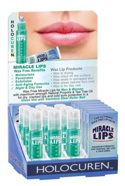 Holocuren Miracle Lips Salve &amp; Serum Duo 0.33 oz – Repair &amp; Maintain by HOLOCUREN - Official Website