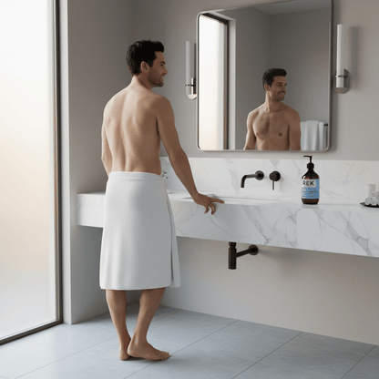 2-in-1 Hair &amp; Body Wash for men by REK Cosmetics