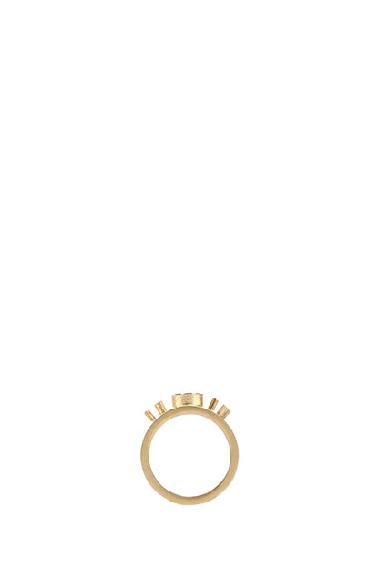 Maison Margiela Men Gold 925 Silver Ring by Luosophy