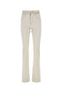 Maison Margiela Women Chalk Denim Jeans by Luosophy
