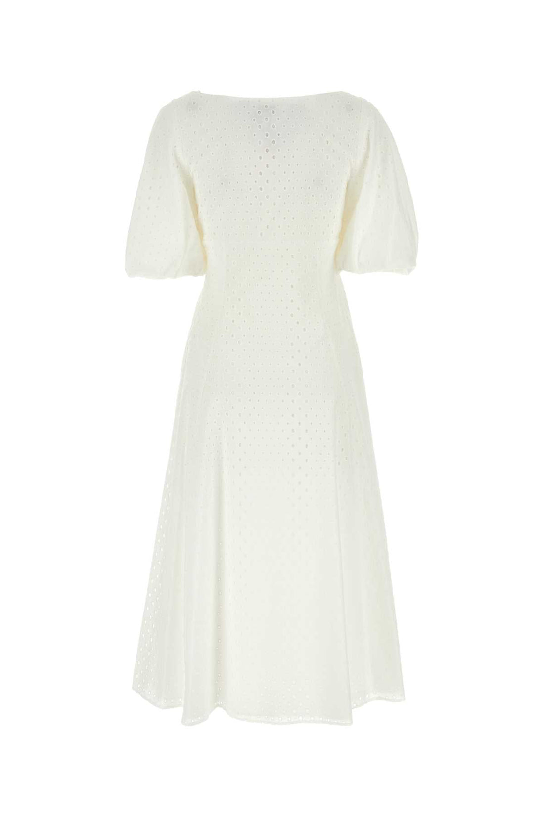 Kenzo Women White Broderie Anglaise Dress by Luosophy