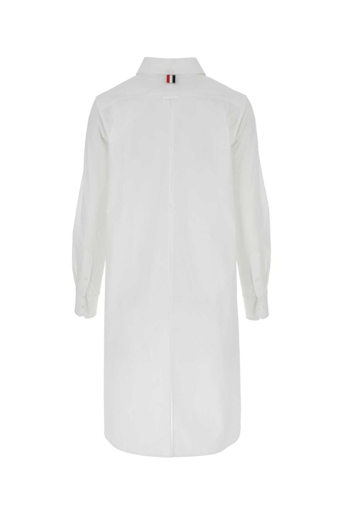 Thom Browne Women White Poplin Oversize Shirt by Luosophy