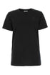 Isabel Marant Etoile Women Black Cotton Aby T-Shirt by Luosophy
