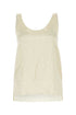 Lanvin Women Ivory Viscose Top by Luosophy