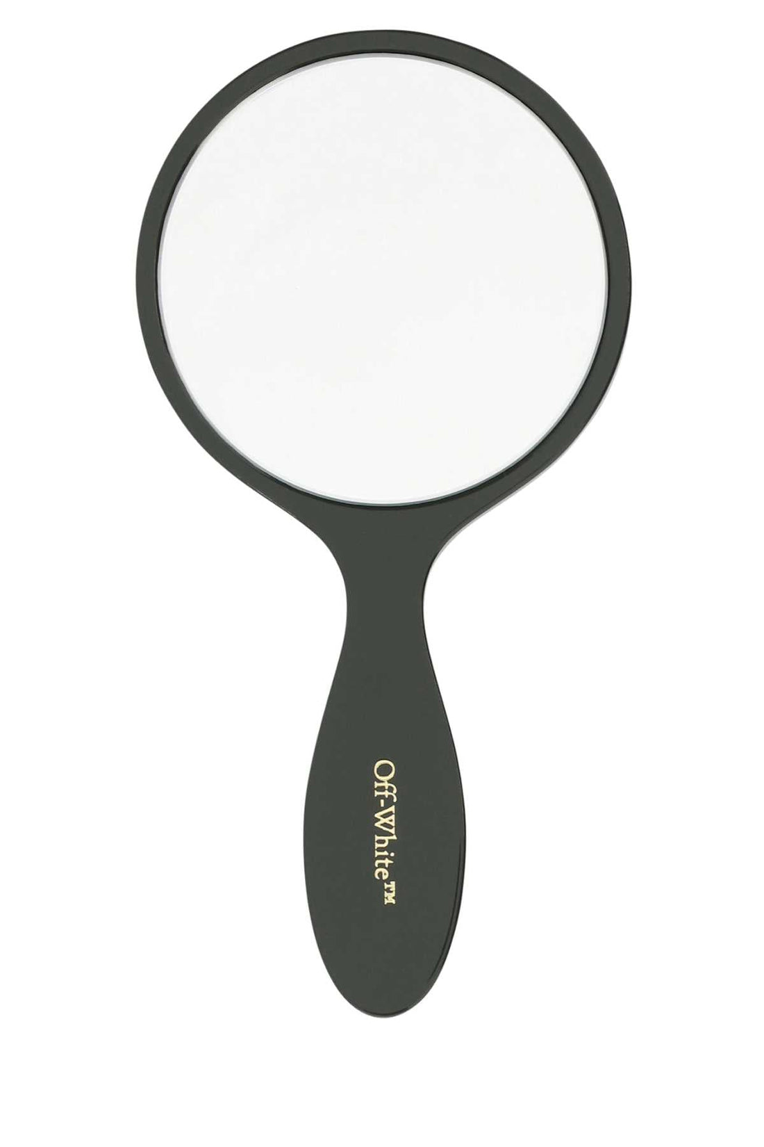 Off White Unisex Army Green Acetate Bookish Hand Mirror by Luosophy
