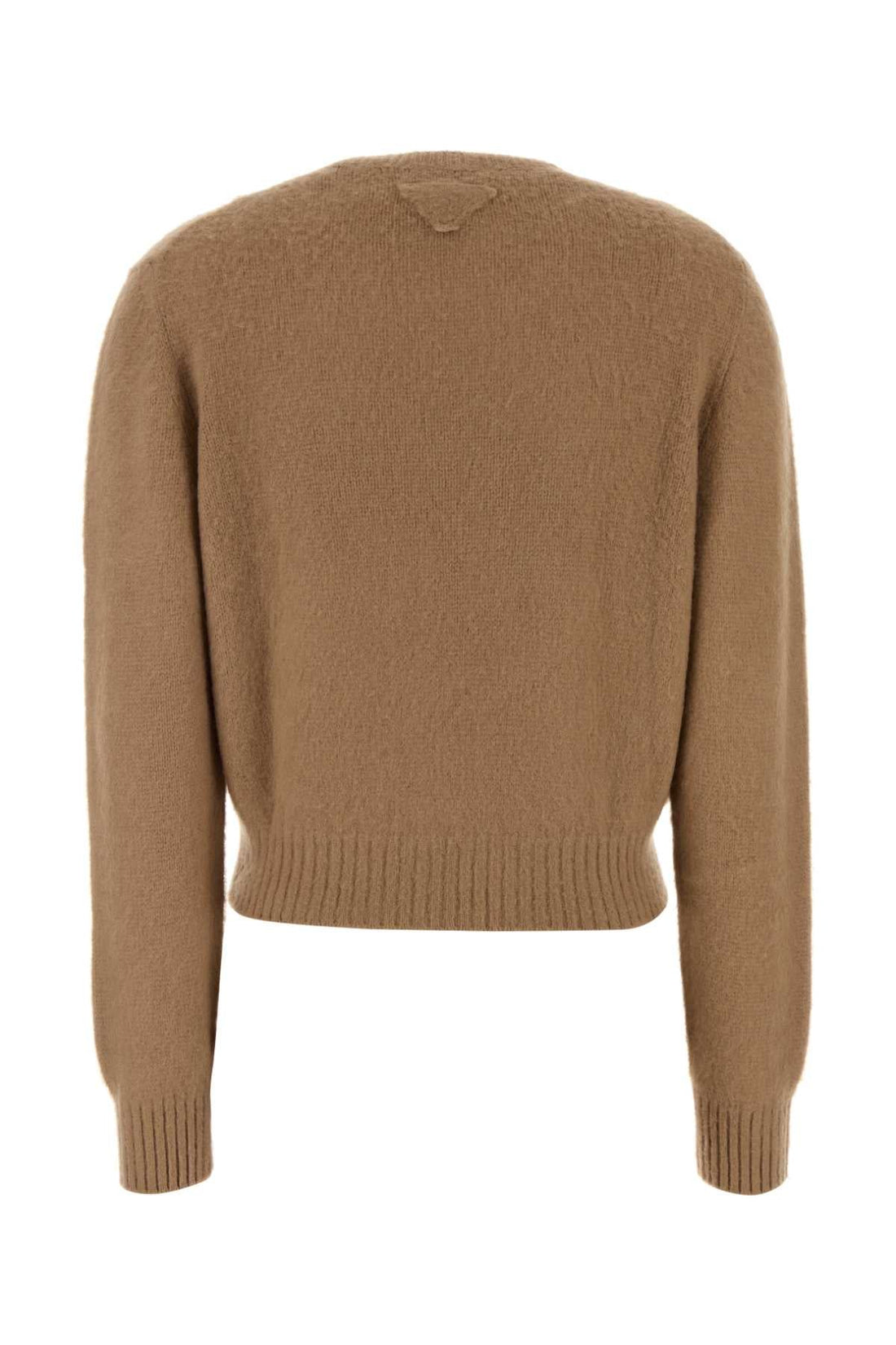 Prada Women Biscuit Cashmere Sweater