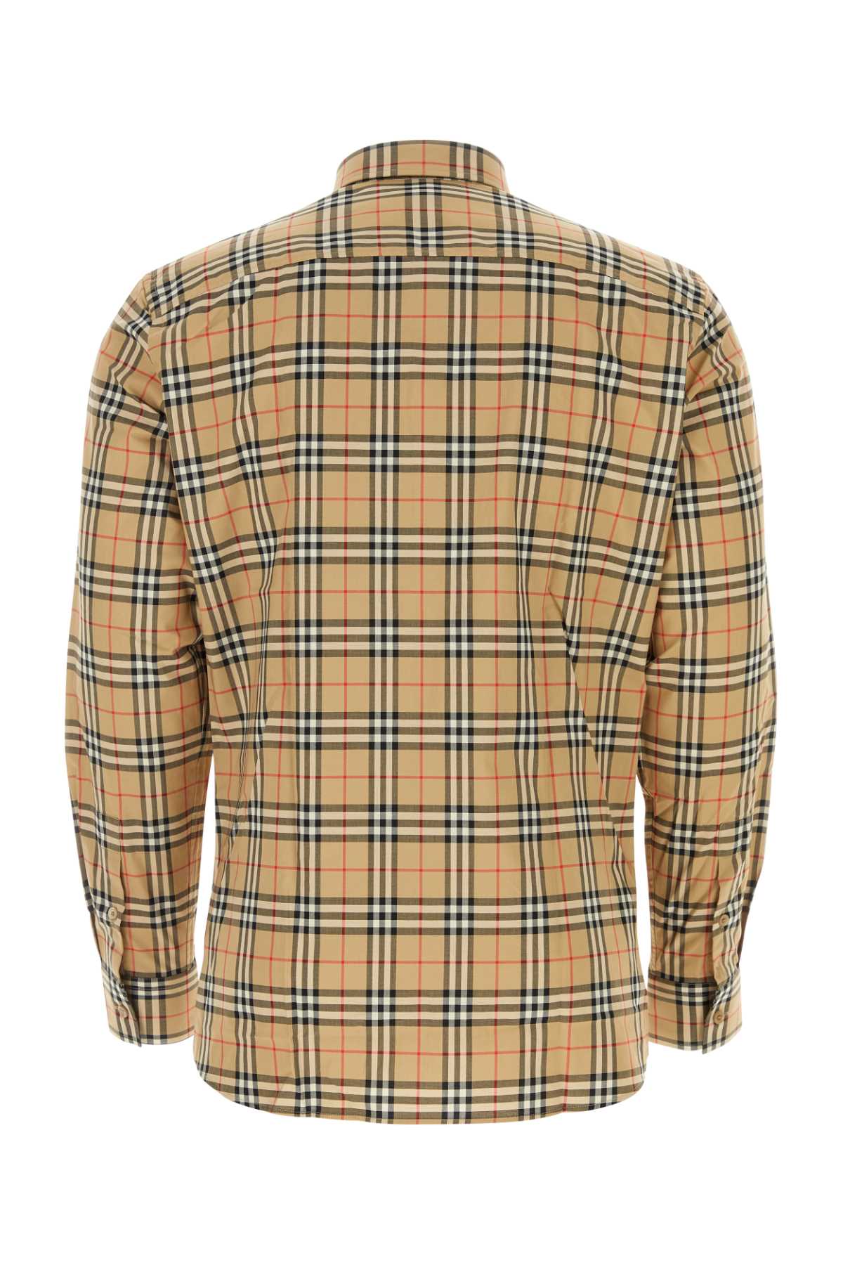 Burberry Men Embroidered Poplin Shirt by Luosophy