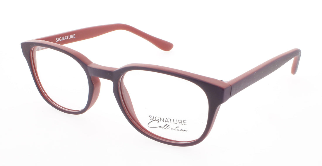 Signature S7001pur/Red Eyeglasses by ModaFrames
