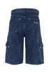 Palm Angels Men Denim Bermuda Shorts by Luosophy