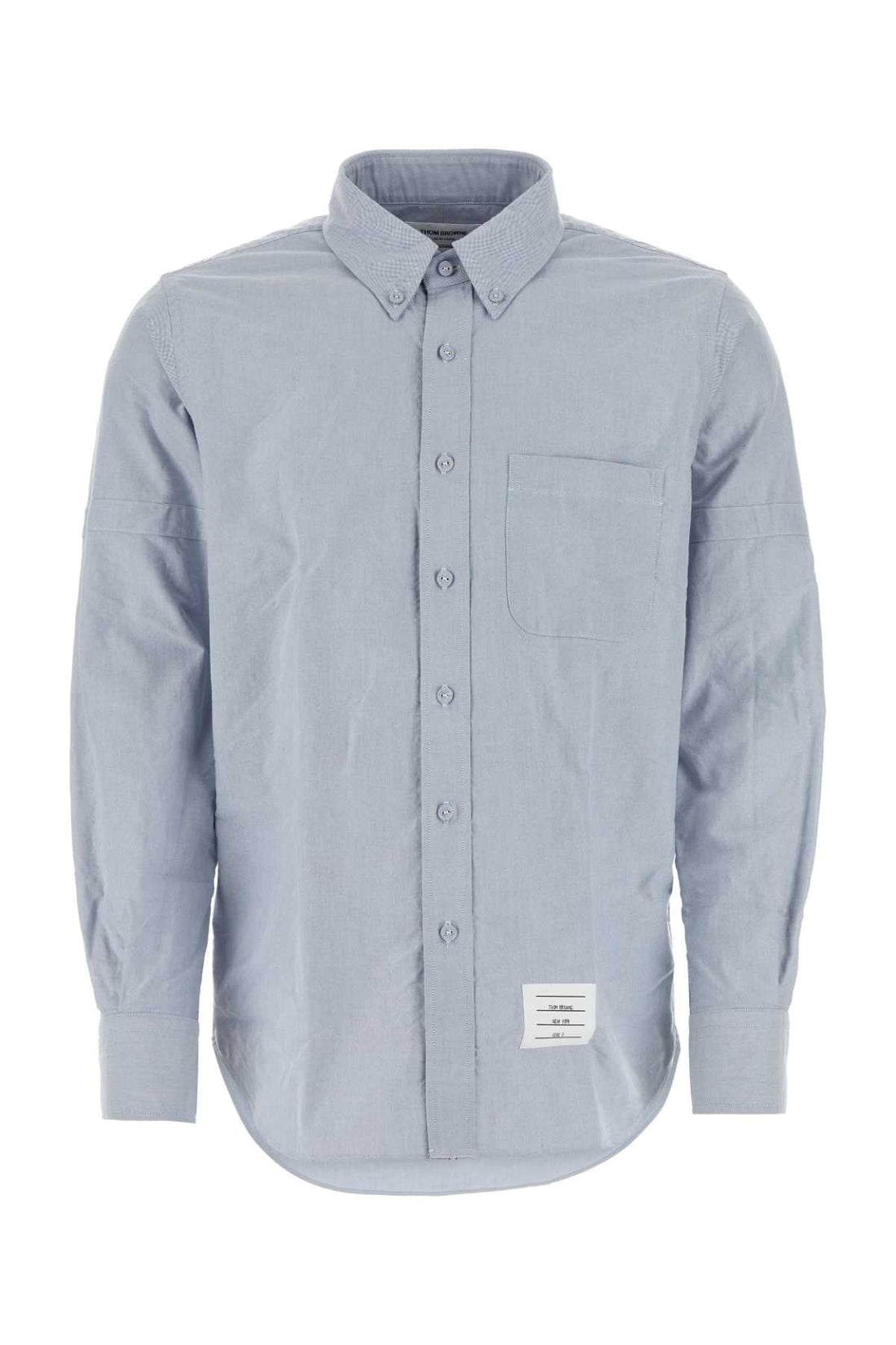 Thom Browne Men Cerulean Oxford Shirt by Luosophy