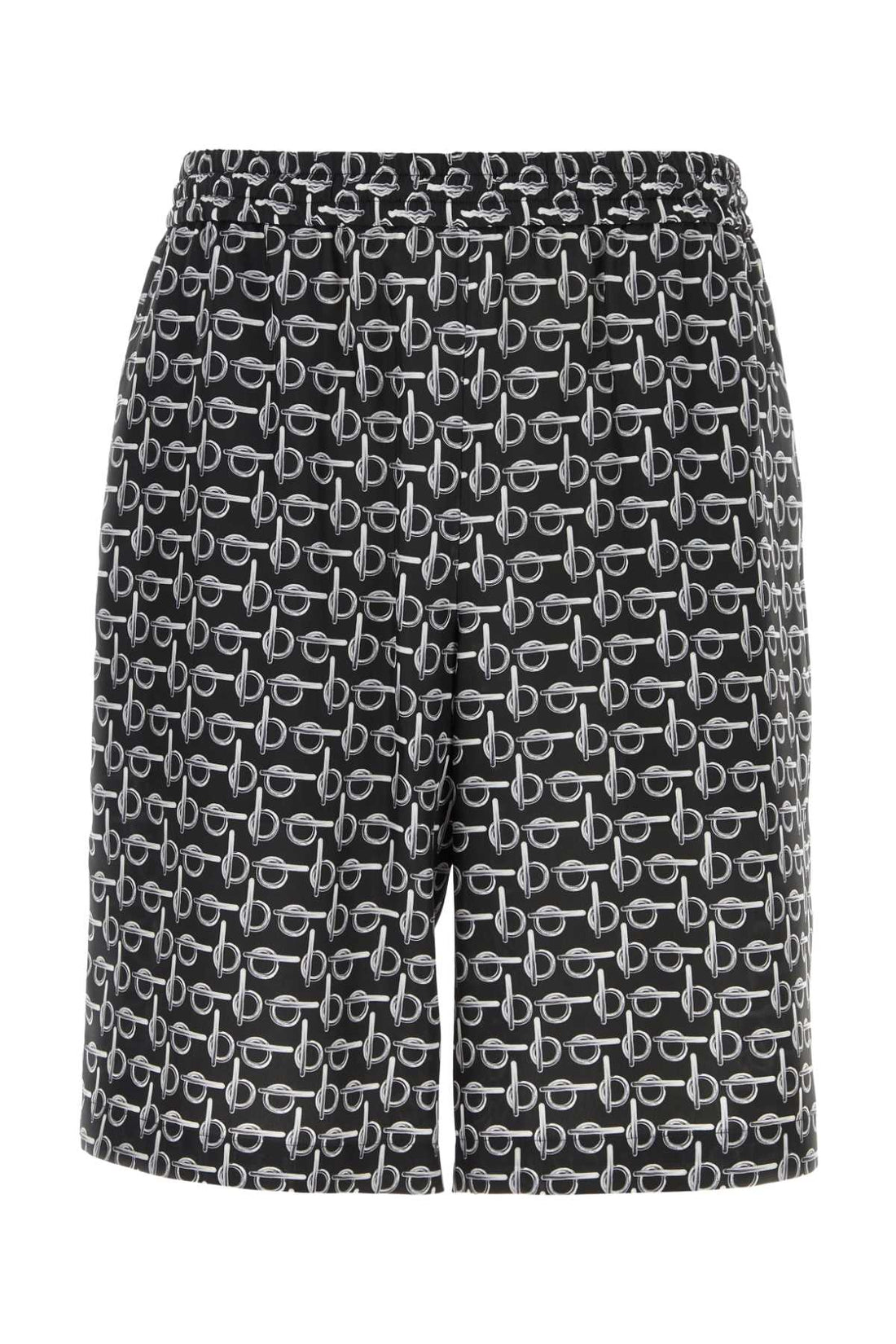 Burberry Men Printed Silk Bermuda Shorts by Luosophy